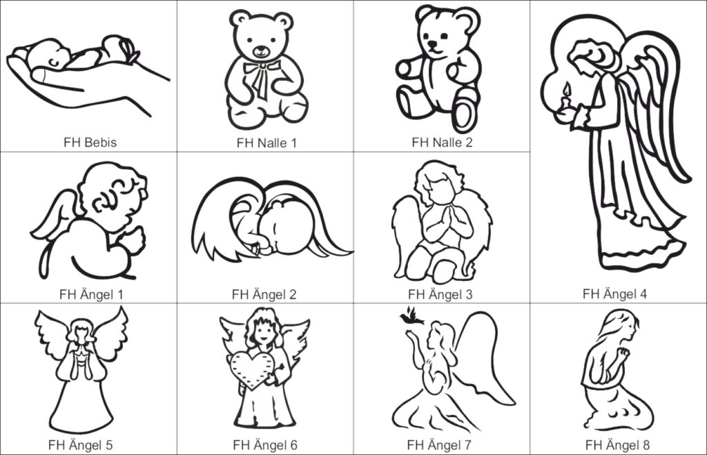 Barnstensdekor och Änglar